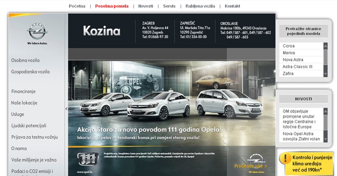 Opel Kozina