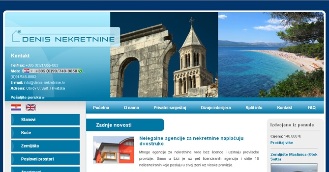 Agencija za nekretnine Denis nekretnine