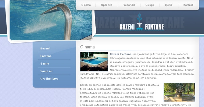 Bazeni fontane