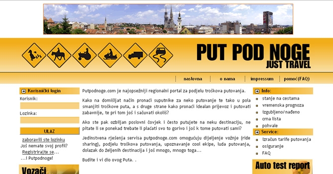 Put pod noge