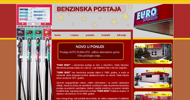 Benzinska Postaja Euro Benz