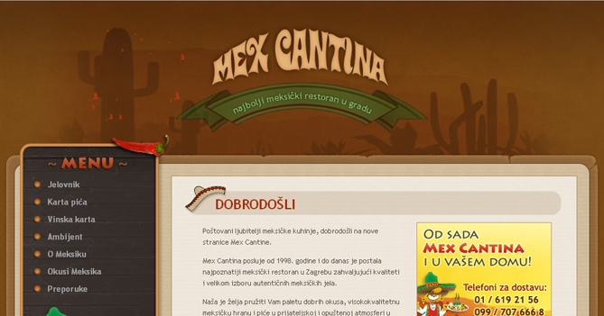 Meksički Restoran Mex Canitna