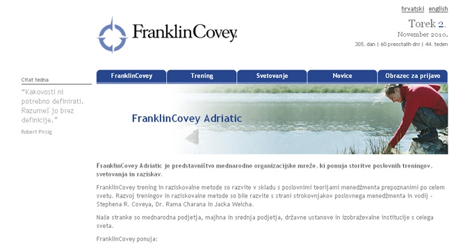 Franklin Covey - Slovenija