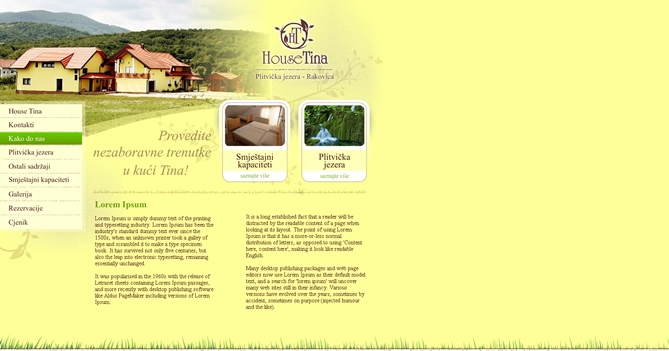 House Tina Plitvice