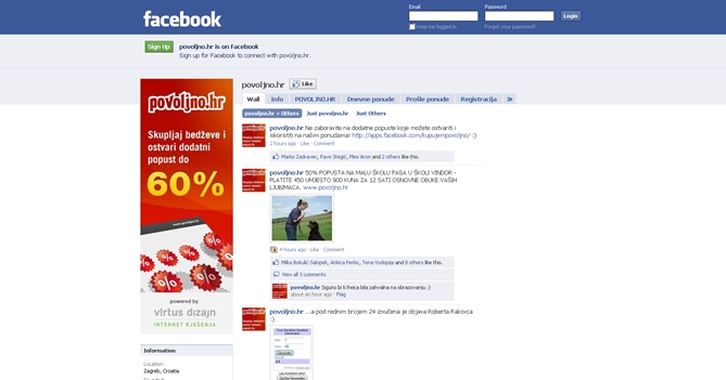 Povoljno.hr Facebook