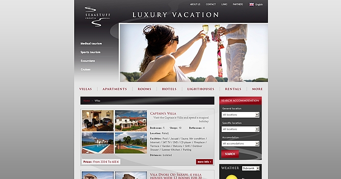 Luxury vacation Croatia