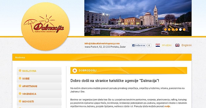 Dalmacija - turistička agencija