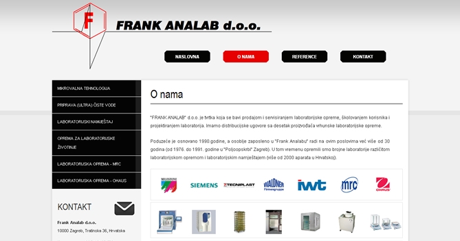FRANK ANALAB d.o.o.