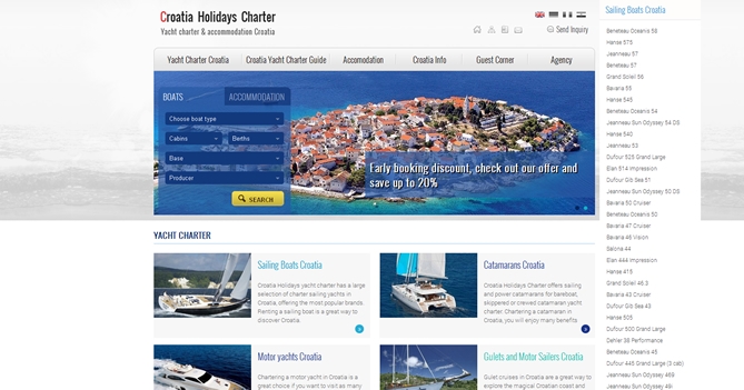 Croatia Holidays Charter