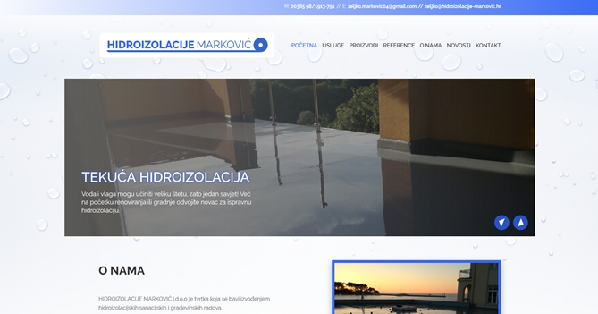 Hidroizolacije Marković