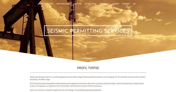 Seismic permitting services d.o.o.