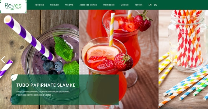 Reyes papirnate slamke