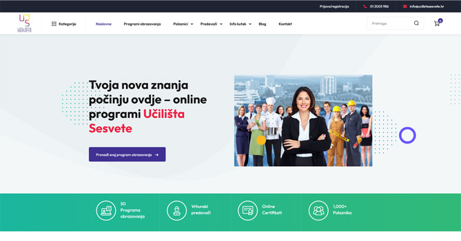 Online programi Učilišta Sesvete
