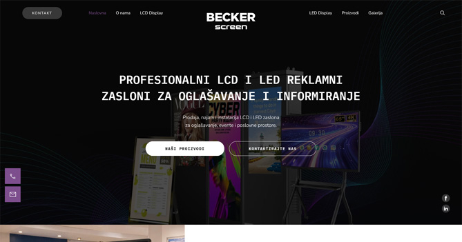 Becker screen