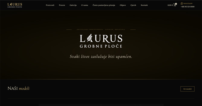 Grobne ploče Laurus